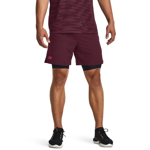 Under Armour Under Armour Vanish Woven 6in Shorts Maroon XL