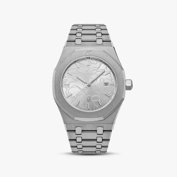 A BATHING APE Ure A BATHING APE Type 9 Bapex 1 M Silver Universal