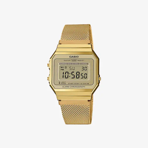 Casio Ure Casio A700WEMG-9AEF Gold Universal