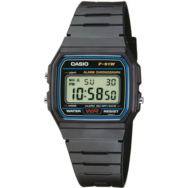 Casio Ure Casio F-91W-1YEG Universal