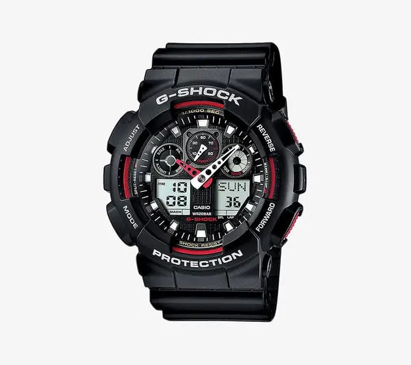 Casio Ure G-Shock Watch Black/ Red Universal