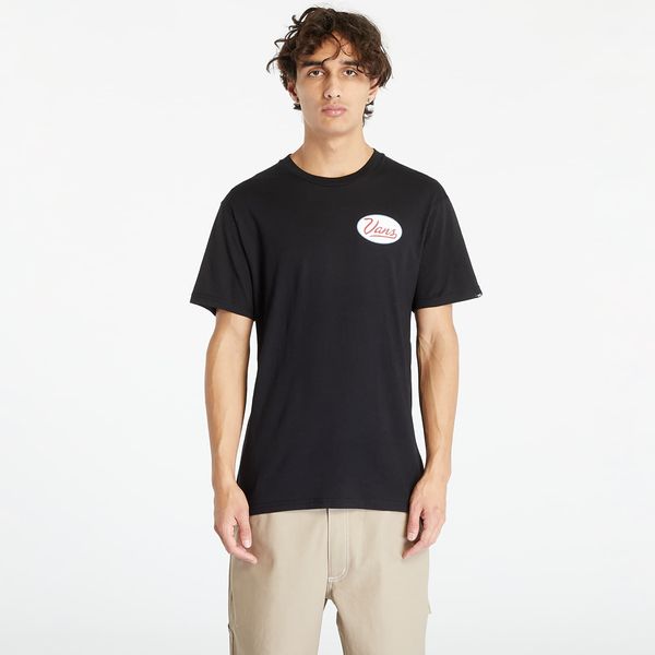 Vans Vans Gas Station Logo Ss Tee Black