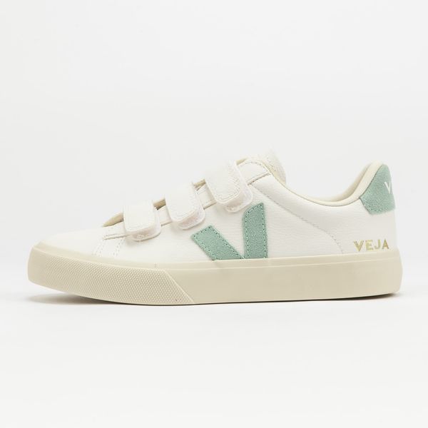 Veja Veja W Recife Logo Chromefree Leather Extra White/ Matcha