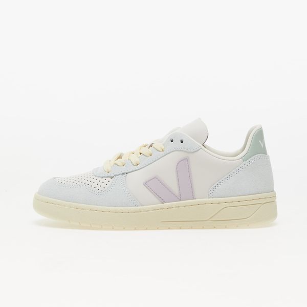 Veja Veja W V-10 Leather Gravel Menthol Parme