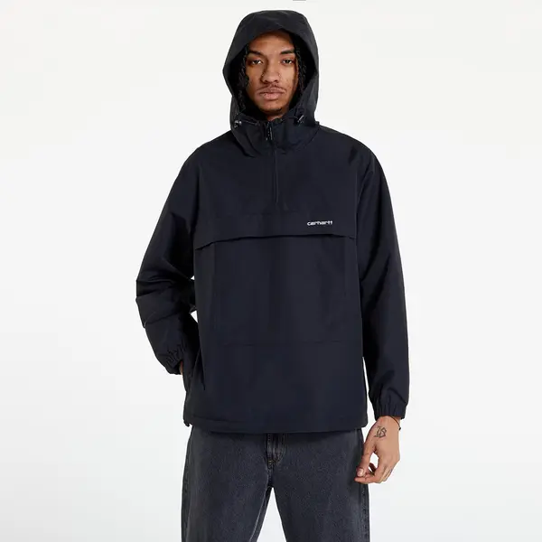 Carhartt WIP Vetrovka Carhartt WIP Windbreaker Pullover UNISEX Black/ White S