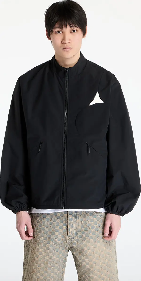 HELIOT EMIL Vetrovka HELIOT EMIL Surtsey Windbreaker Black 52