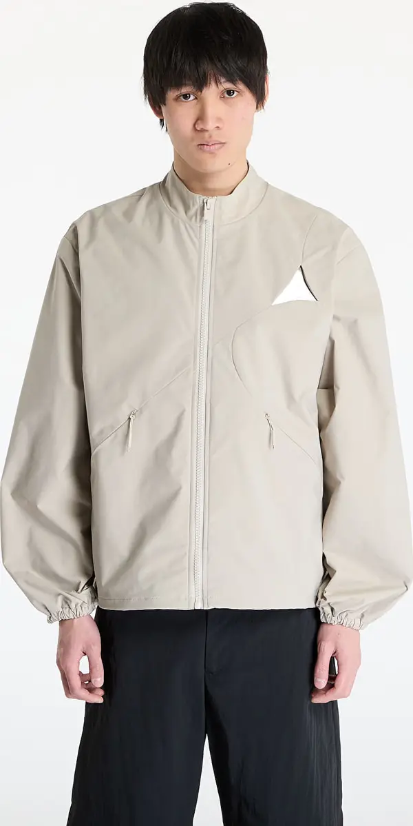 HELIOT EMIL Vetrovka HELIOT EMIL Surtsey Windbreaker Stone 50