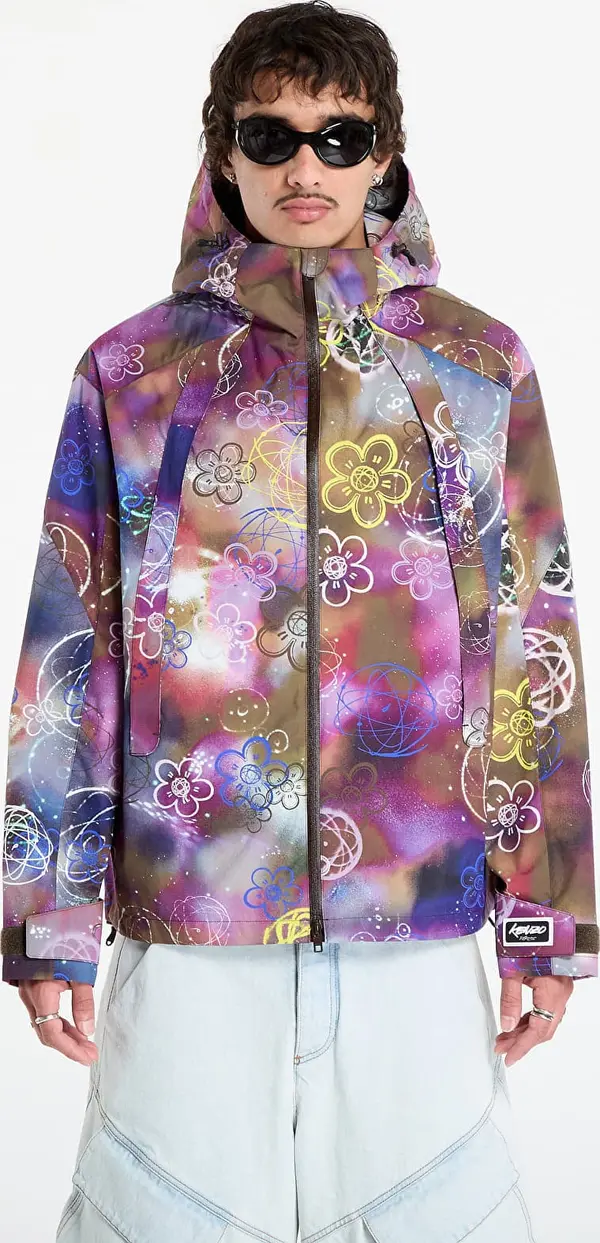 KENZO Vetrovka KENZO x FUTURA 2000 Short Windbreaker Khaki L