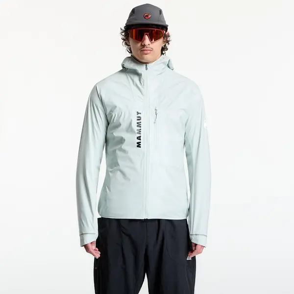 Mammut Vetrovka Mammut Aenergy TR HS Hooded Jacket Men Silver Sage XL