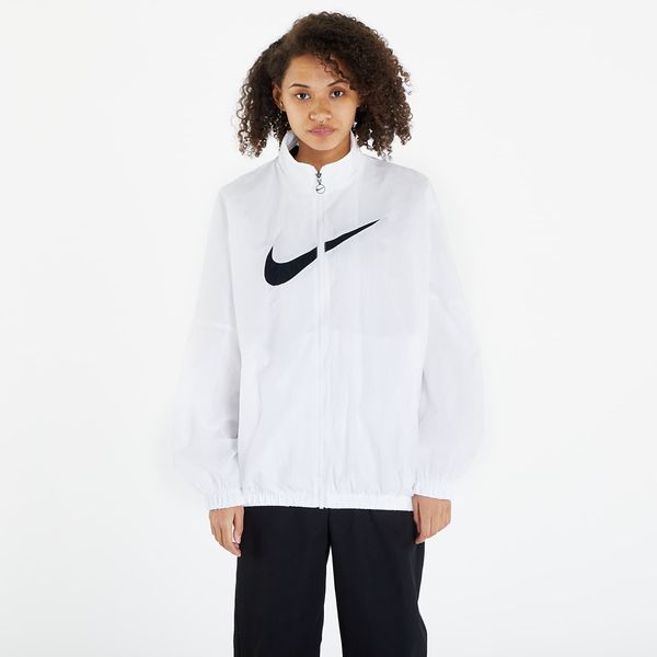 Nike Vetrovka Nike NSW Essential Woven Jacket Hbr White/ Black L