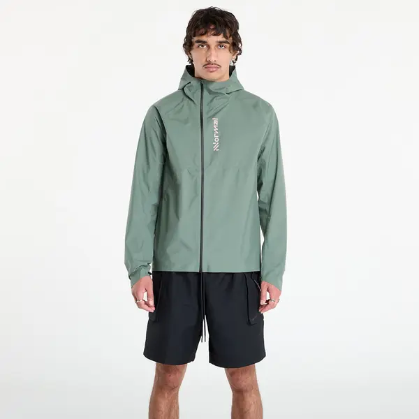 NNormal Vetrovka NNormal Trail Rain Jacket Green XL