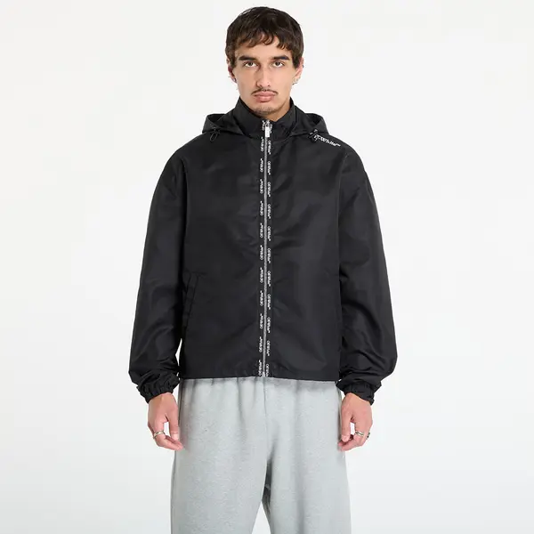 Off-White Vetrovka Off-White Bookish Nylon Windbreaker Black/ White L