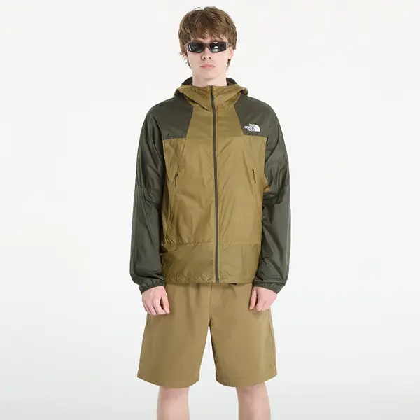 The North Face Vetrovka The North Face M Ridgelite Futurefleece Wind Jacket Cedar/ New Taupe Green XL
