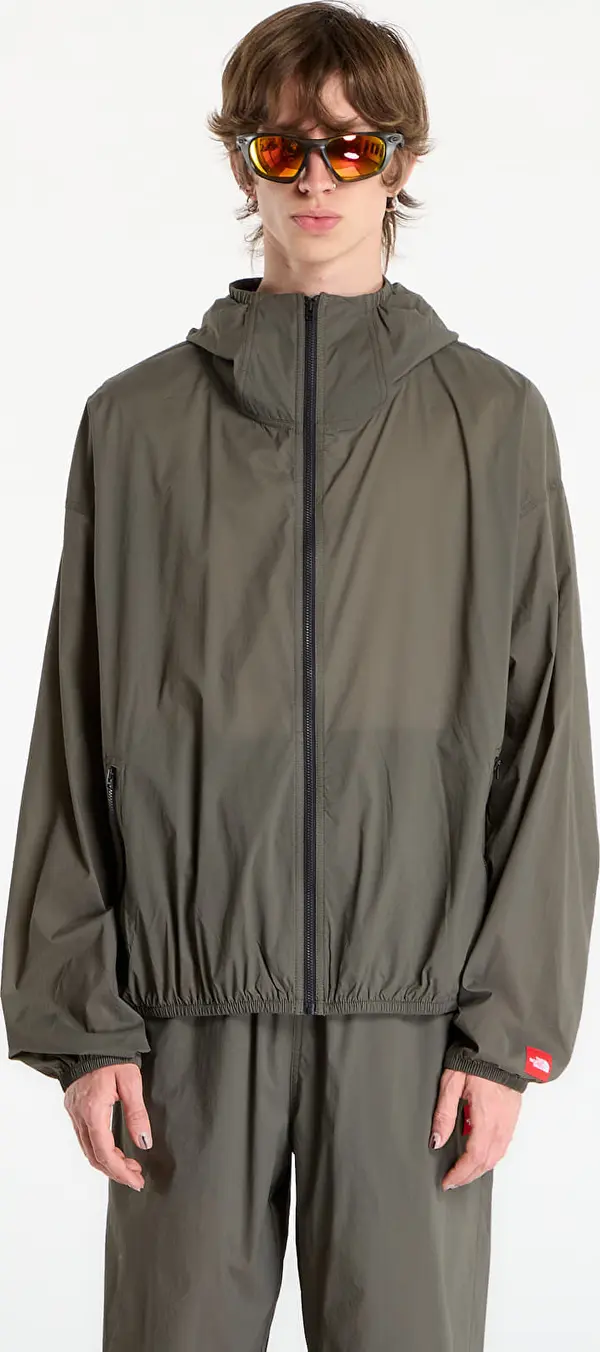 The North Face Vetrovka The North Face Redbox Packable Hooded Wind Jacket New Taupe Green XXL