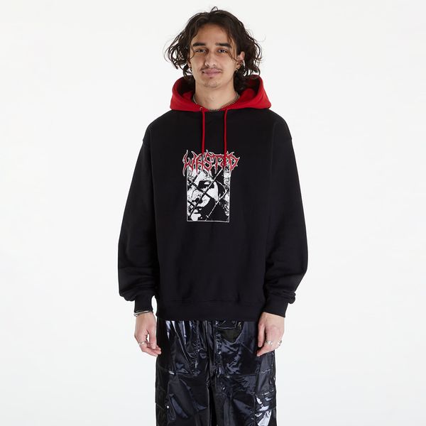 Wasted Paris Wasted Paris Hoodie Telly Wire Black/ Fire Red