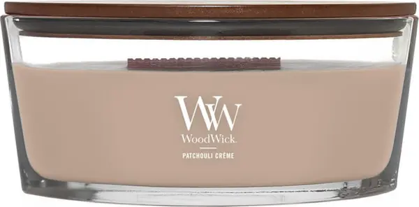 WoodWick Woodwick Elipse Candle Patchouli Creme Universal