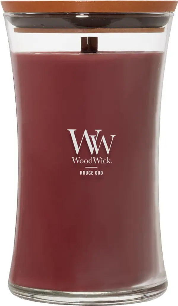 WoodWick Woodwick Large Hourglass Candle Rouge Oud Universal