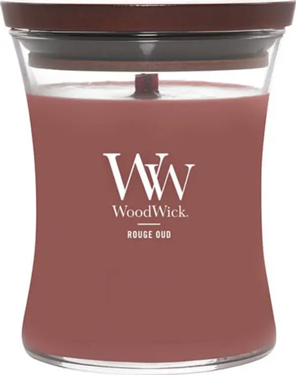WoodWick Woodwick Medium Hourglass Candle Rouge Oud Universal