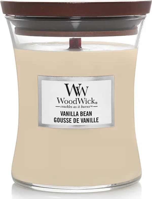 WoodWick Woodwick Medium Hourglass Candle Vanilla Bean Universal