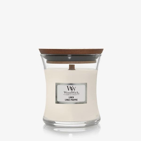 WoodWick WoodWick Small Hourglass Candle - Linen Universal