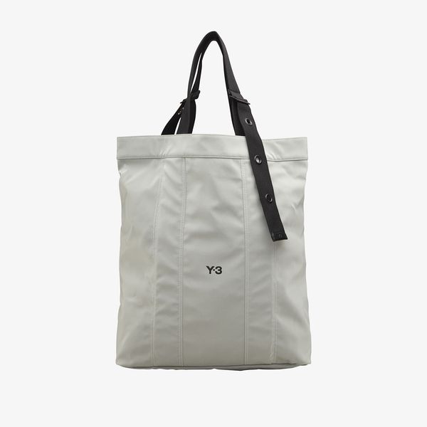 Y-3 Y-3 Classics Utility Trefoil Tote Bag Talc