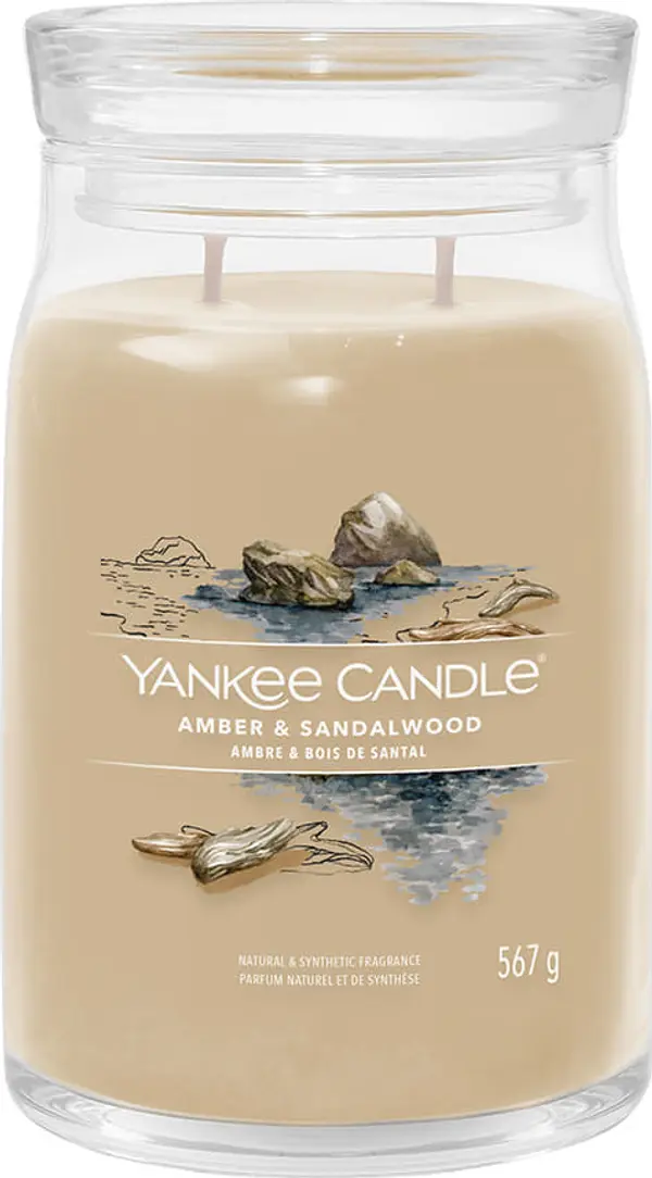 Yankee Candle Yankee Candle Signature Large Jar 2 Wicks Amber & Sandalwood Universal