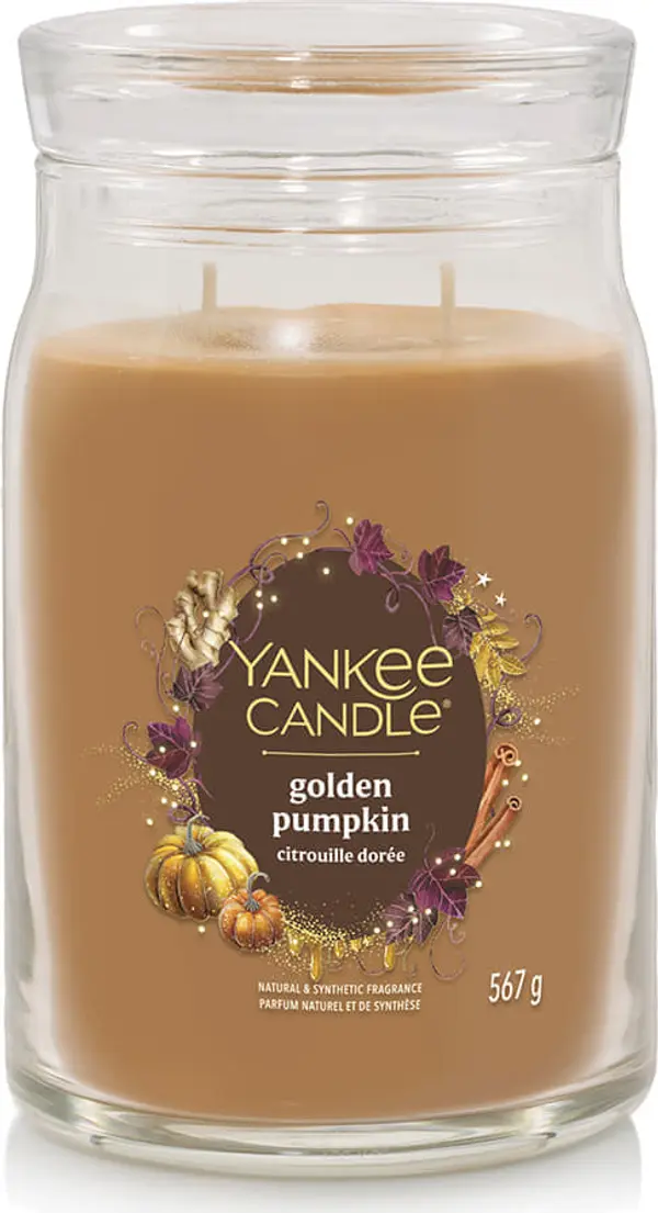 Yankee Candle Yankee Candle Signature Large Jar 2 Wicks Golden Pumpkin Universal