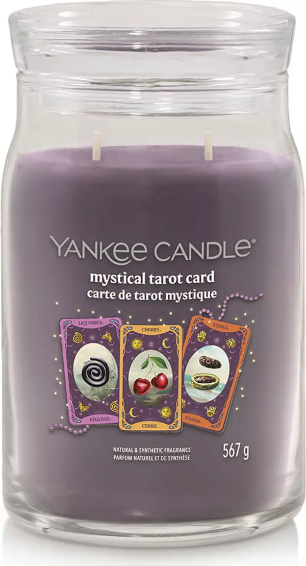 Yankee Candle Yankee Candle Signature Large Jar 2 Wicks Halloween Mystical Tarot Card Universal