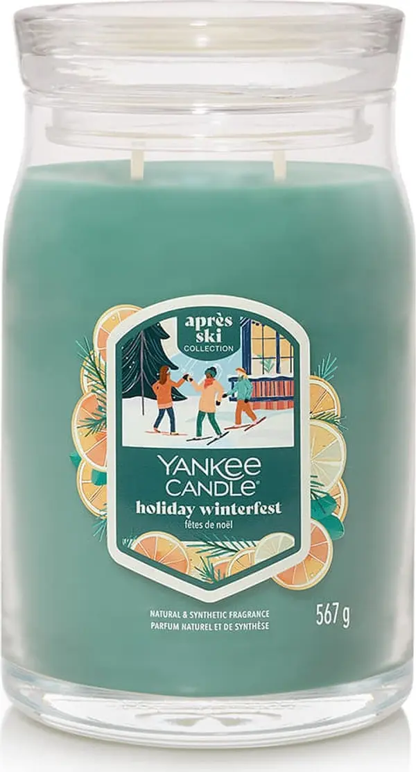 Yankee Candle Yankee Candle Signature Large Jar 2 Wicks Holiday Winterfest Universal
