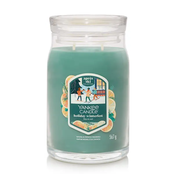 Yankee Candle Yankee Candle Signature Large Jar 2 Wicks Holiday Winterfest Universal