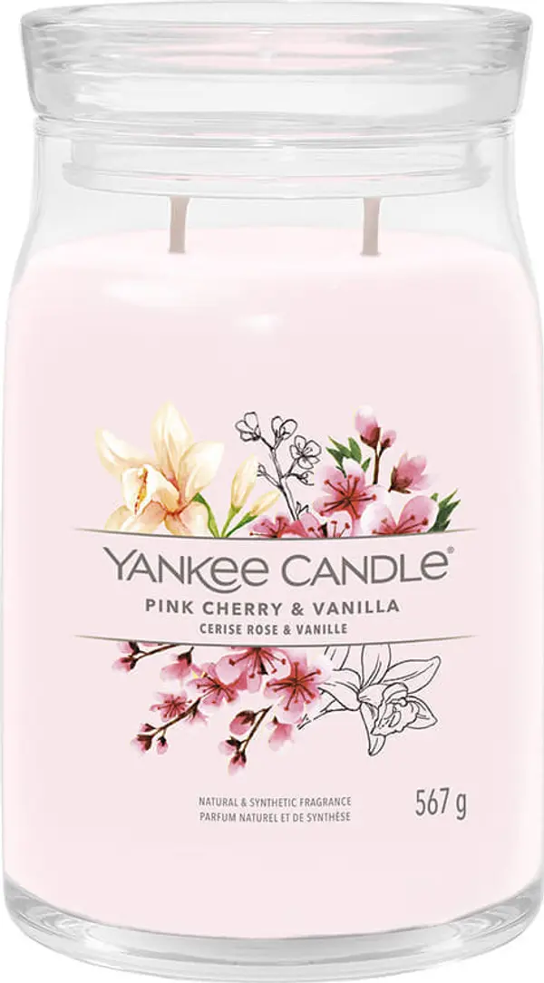 Yankee Candle Yankee Candle Signature Large Jar 2 Wicks Pink Cherry & Vanilla Universal