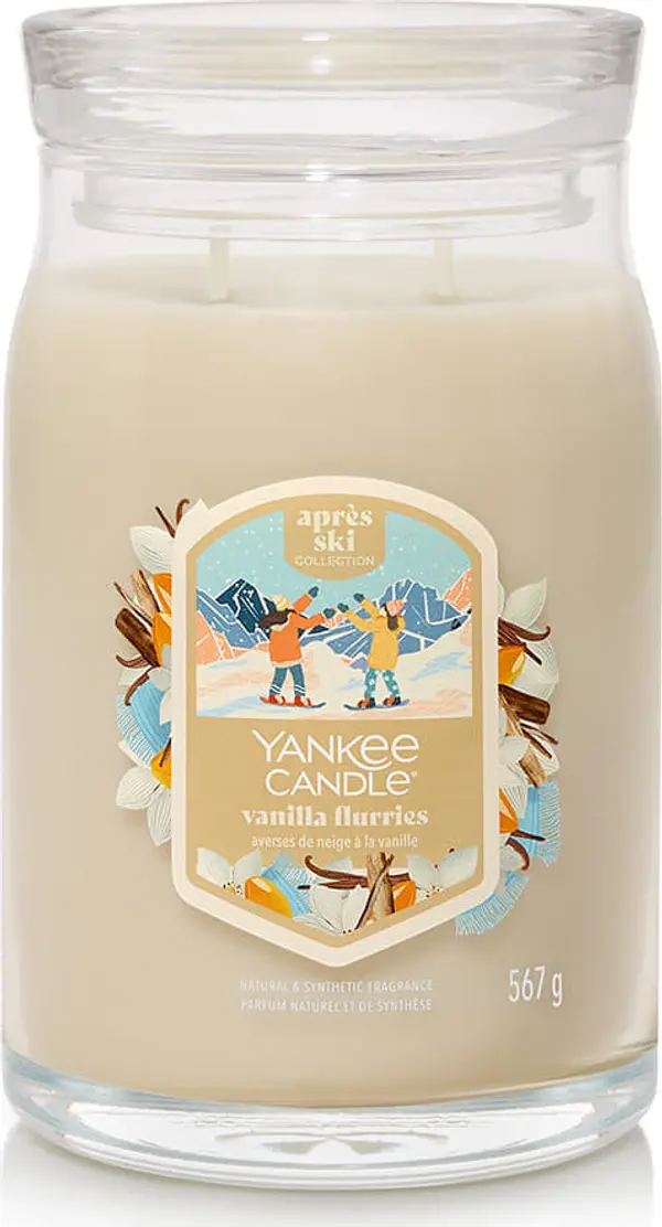 Yankee Candle Yankee Candle Signature Large Jar 2 Wicks Vanilla Flurries Universal