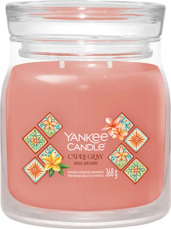 Yankee Candle Yankee Candle Signature Medium Jar 2 Wicks Capri Glow Universal