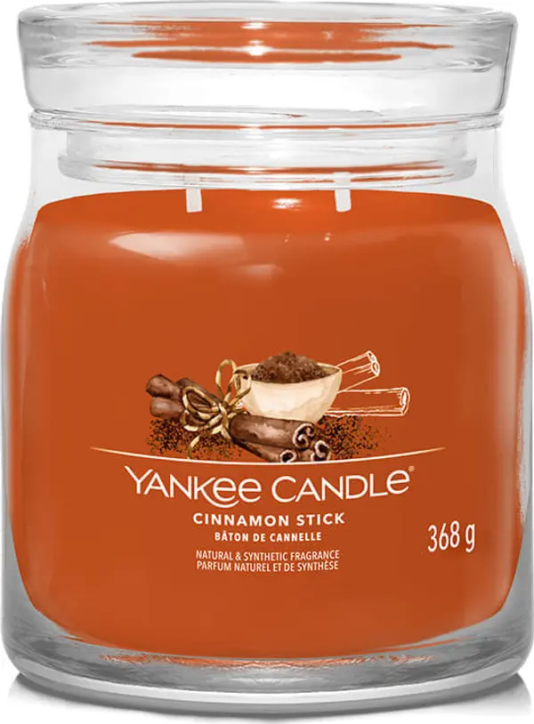 Yankee Candle Yankee Candle Signature Medium Jar 2 Wicks Cinnamon Stick Universal