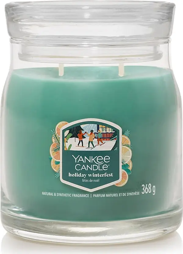 Yankee Candle Yankee Candle Signature Medium Jar 2 Wicks Holiday Winterfest Universal