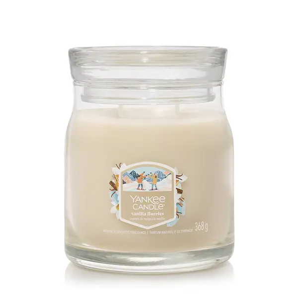 Yankee Candle Yankee Candle Signature Medium Jar 2 Wicks Vanilla Flurries Universal