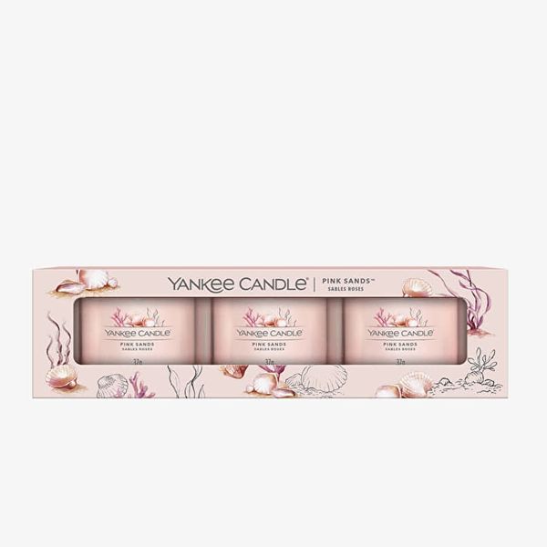 Yankee Candle Yankee Candle Votive Candle 3-Pack - Pink Sands Universal