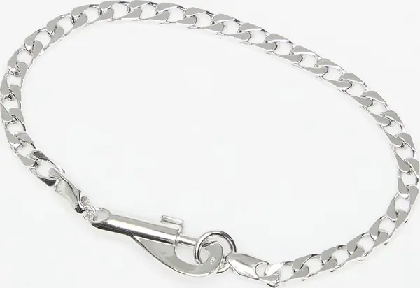 Miansai Zapestnica Miansai 4mm Snap Chain Bracelet Sterling Silver L