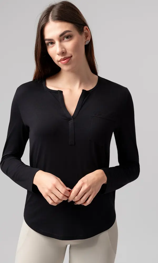 LELOSI LELOSI Basic dolga majica Brussels XS