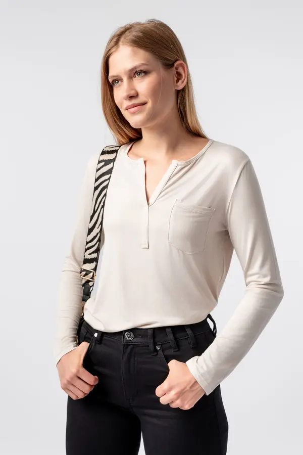 LELOSI LELOSI Basic dolga majica Parker S