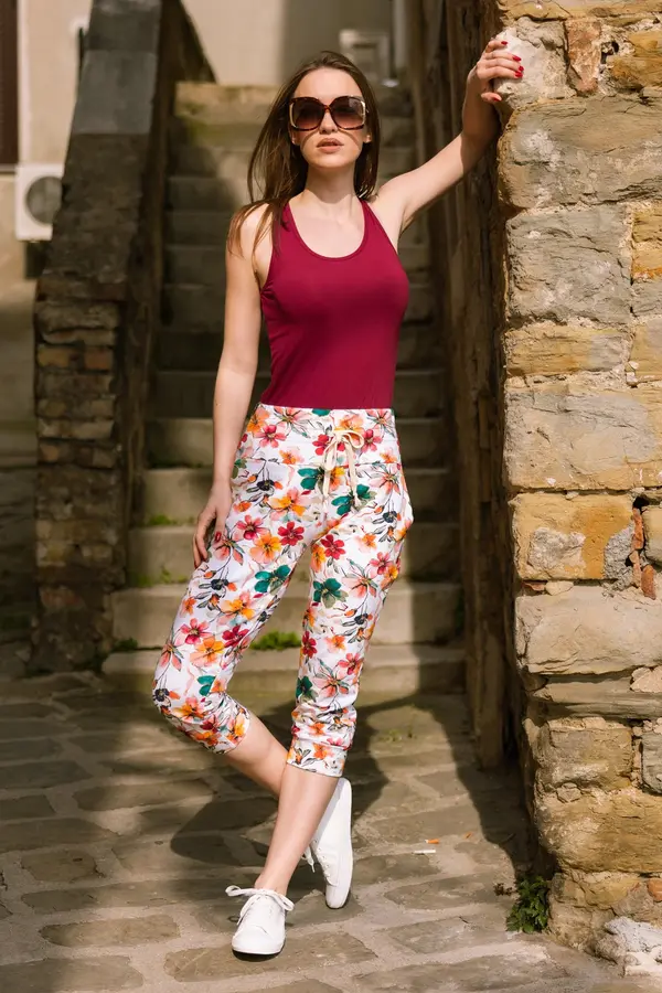 LELOSI LELOSI Capri hlače Jasna S