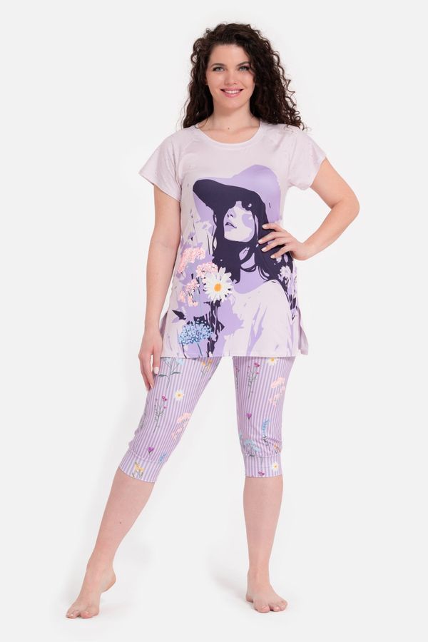 LELOSI LELOSI Capri pižama Jardin XS