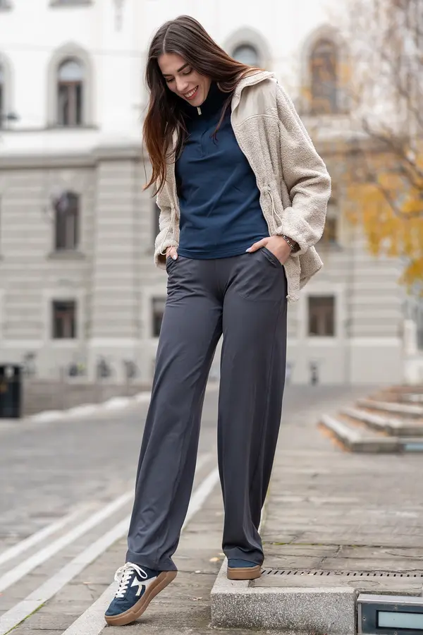LELOSI LELOSI Hlače Supercomfort Relaxed Myriam OSNOVNA