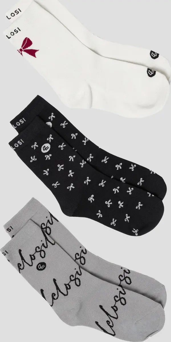 LELOSI LELOSI Komplet nogavic Noemi (3x) 39 - 42