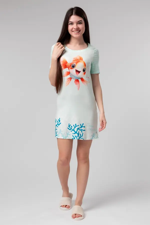 LELOSI LELOSI Kratka spalna srajca Muru S