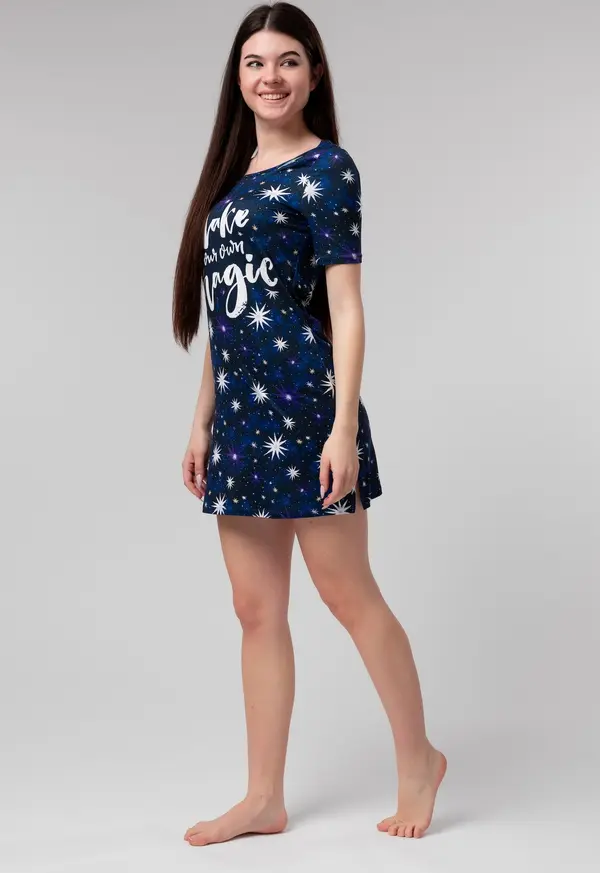 LELOSI LELOSI Kratka spalna srajca Sefida XS