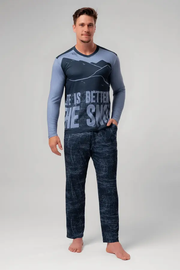 LELOSI LELOSI Moška pižama Jannes S