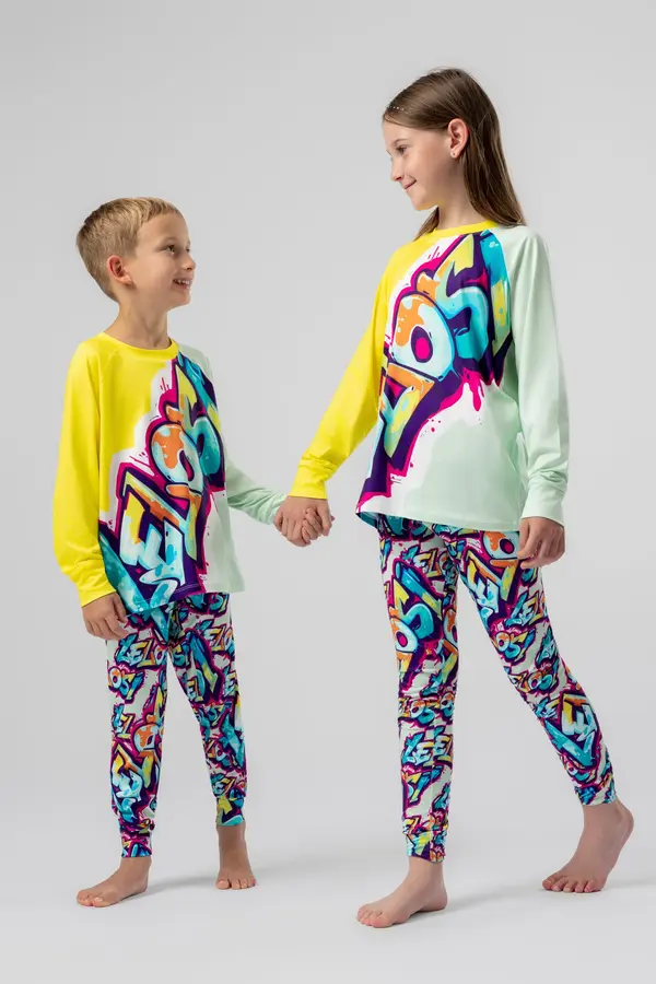 LELOSI LELOSI Otroška pižama Happycolours 110 - 116