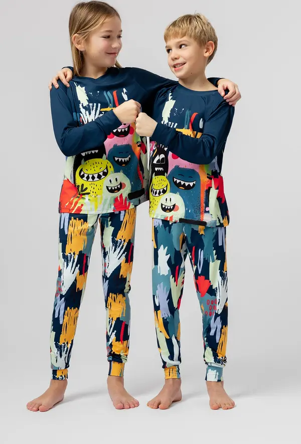LELOSI LELOSI Otroška pižama Monsterly 110 - 116