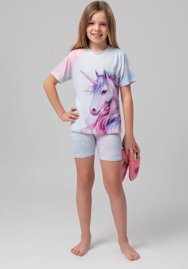 LELOSI LELOSI Otroška pižama Pegacorn 134 - 140